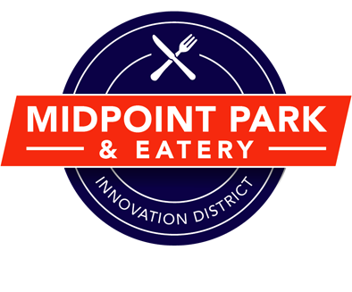 logo for midpoint park and eatery